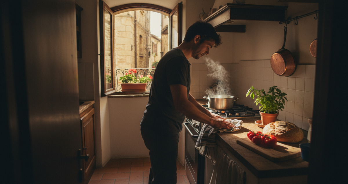 psicologia-pulire-mentre-cucini-tratti-caratteristici